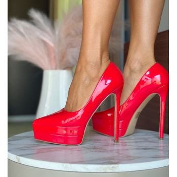 Pantofi dama Heath Rosii 2