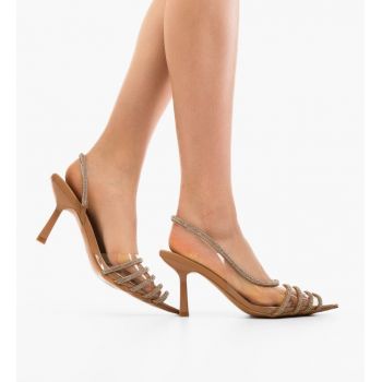 Pantofi dama Jadore Camel