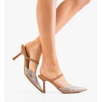 Pantofi dama Lopez Camel ieftini