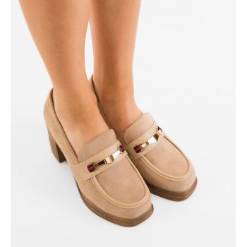Pantofi dama Tamlan Khaki