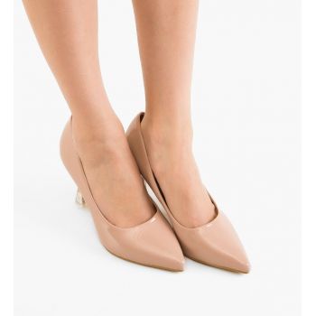 Pantofi stiletto Bakma Nude ieftini