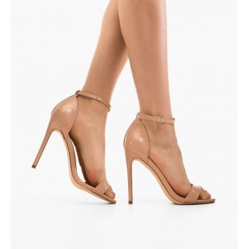 Sandale cu toc Perfect Nude