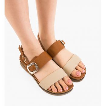 Sandale dama Erska Camel