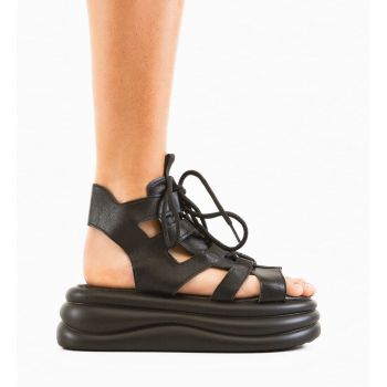 Sandale dama Hartle Negre