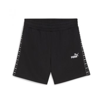 Sort Puma ESS TAPE High-Waist Shorts 5