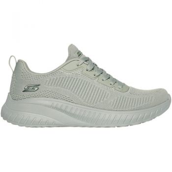 Adidasi Pantofi sport femei Skechers Bobs Squad Chaos-Face Off 117209-SAGE