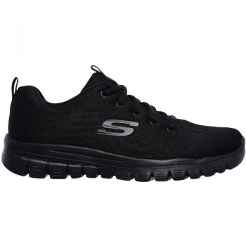 Adidasi Pantofi sport femei Skechers Get Connected 12615-BBK