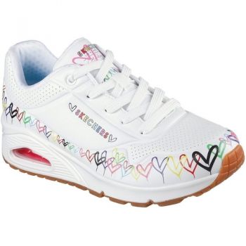 Adidasi Pantofi sport femei Skechers Uno - Love All Aroun 177917-WMLT
