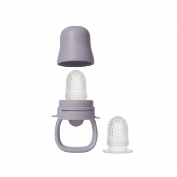 Dispozitiv de hranire Bibs Baby Feeder cu 2 tetine din silicon Fossil Grey Dispozitiv de hranire Bibs Baby Feeder cu 2 tetine din silicon Fossil Grey