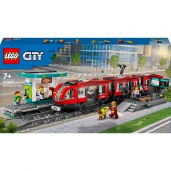 LEGO® City - Statie si tramvai in centrul orasului 60423, 811 piese