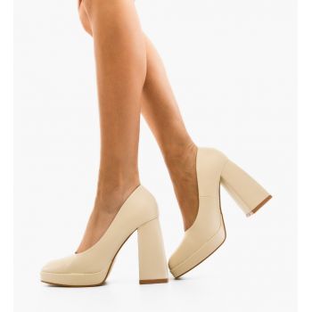 Pantofi dama Davis Bej