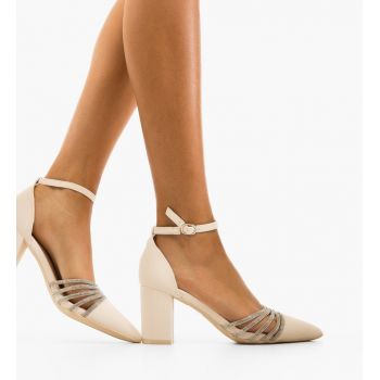 Pantofi dama Meny Bej