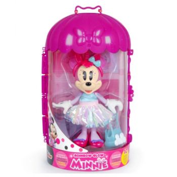 Papusa Disney Minnie Mouse, cu accesorii - Rainbow Glow