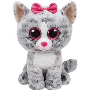 Plus Ty Beanie Boos Kiki The Grey Cat 15cm (ty37190)