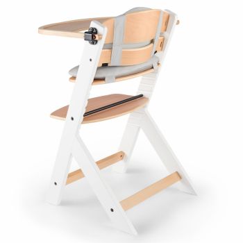 Scaun de masa Kinderkraft Enock White 3 in 1 cu pernuta