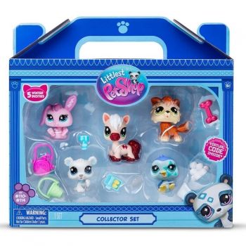 Set 3 figurine Littlest Pets Shop - Winter Theme