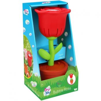 Set baloane de sapun Fru Blu - Bubble Rose, cu solutie baloane 2 x 40 ml