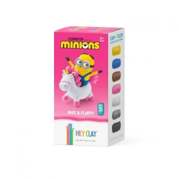 Set Hey Clay Minions - Dave si Fluffy