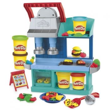 Set Play-Doh Kitchen Creations - Busy Chef Restaurant, 5 cutii