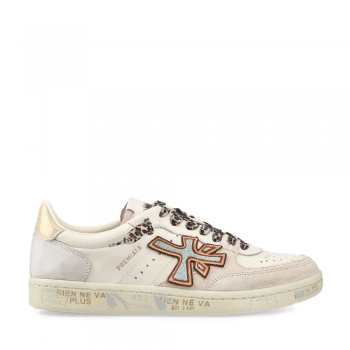 Sneakers femei Premiata BSKT Clay D bej din piele 1699DP7317VBE