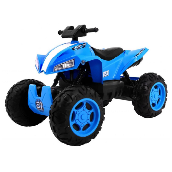 ATV electric pentru copii QUAD SPORT RUN 4X4 (2888) Albastru