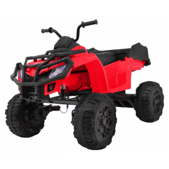 ATV electric pentru copii QUAD XL cu Telecomanda 4x4 12 volti (0909) Rosu