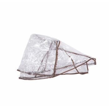 Husa de ploaie pentru carucior copii Maawo, din material rezistent Transparenta, marime universala