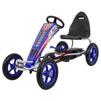Kart cu pedale pentru copii FULL Ahead AIR (F8-1) Albastru