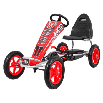 Kart cu pedale pentru copii FULL Ahead AIR (F8-1) Rosu