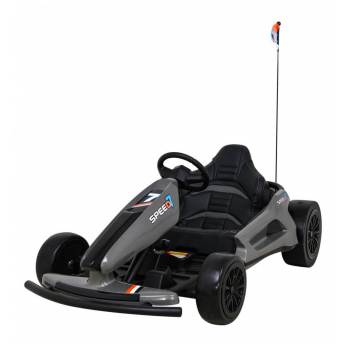 Kart electric pentru copii DRIFT KING 24 Volti (035) Gri