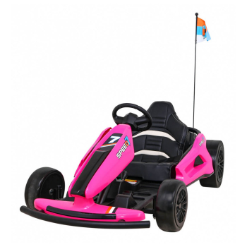 Kart electric pentru copii drift KING LUX 24V 300W (035) Roz
