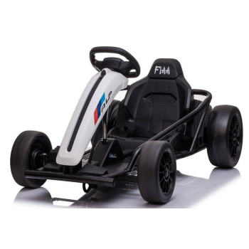 Kart electric pentru copii FX1 Drift Master 24 Volti (1968) Alb