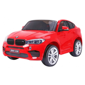 Masinuta electrica pentru 2 copii BMW X6M (2168) XXL Rosu