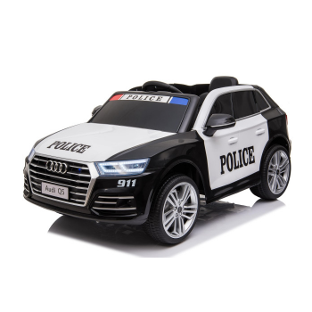 Masinuta electrica pentru copii Audi Q5 POLITIA (S305) Negru