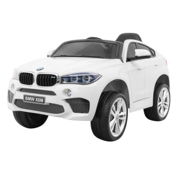 Masinuta electrica pentru copii BMW X6M (2199) Alb