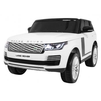 Masinuta electrica pentru copii cu 2 locuri RANGE ROVER HSE 4x4 cu ecran LCD (999), Alb