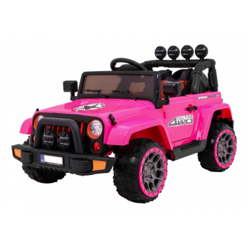 Masinuta electrica pentru copii Jeep FULL TIME 4x4 (7588) Roz