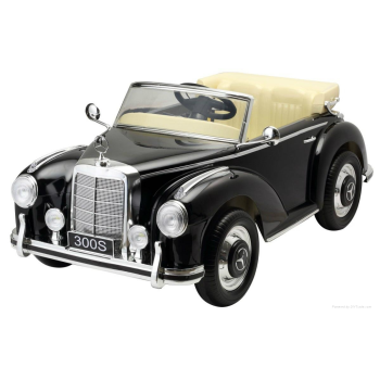 Masinuta electrica pentru copii Mercedes Benz 300S (LS618) Negru metalizat