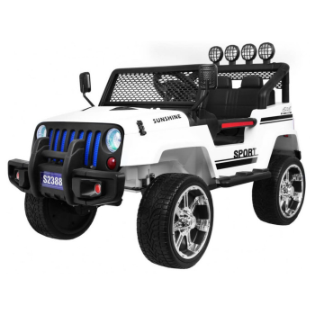 Masinuta electrica pentru copii NEW RAPTOR S2388 4x4 EVA Alb