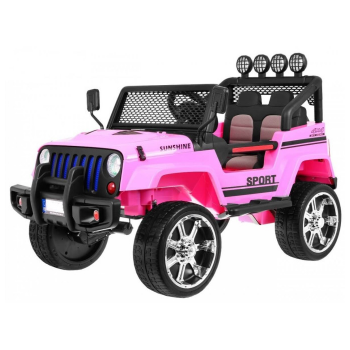 Masinuta electrica pentru copii NEW RAPTOR S2388, 4x4 EVA culoare ROZ