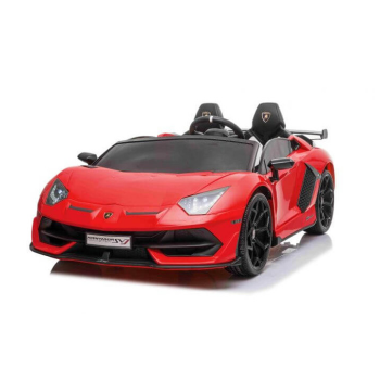 Masinute electrice pentru copii | Masina electrica  pentru copii Lamborghini Aventador SVJ Roadster Lux 12V cu 2 locuri (2028) Rosu