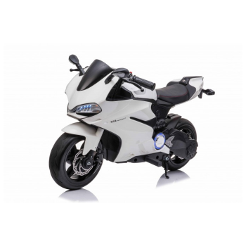 Motocicleta electrica pentru copii Perfect SX1629 24Volti / 250W viteza pana la 16 km/h, Alb