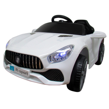 R-Sport Cabrio B3 Mașină electrică cu efecte sonore și luminoase + telecomandă 6V Alb