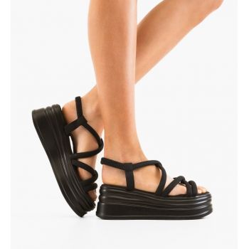 Sandale dama Criman Negre