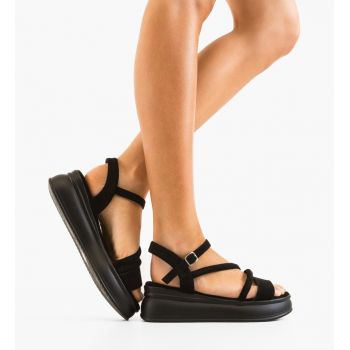 Sandale dama Lageta Negre
