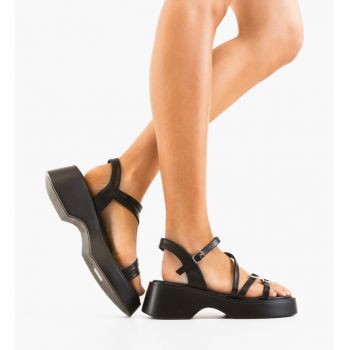 Sandale dama Mininara Negre