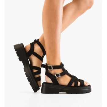Sandale dama Pravend Negre