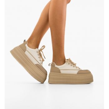 Sneakers dama Staty Bej