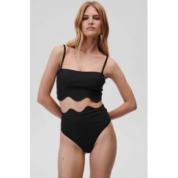 Undress Code sutien de baie Chic culoarea negru, cupa moale