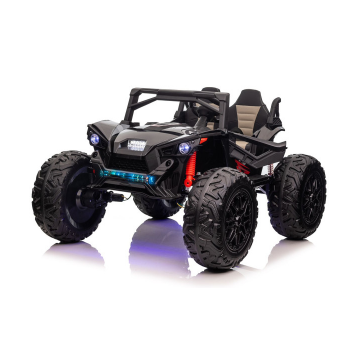 UTV electric pentru 2 copii MONSTER TRUCK 4x4 24V 350W (SX2139) Negru